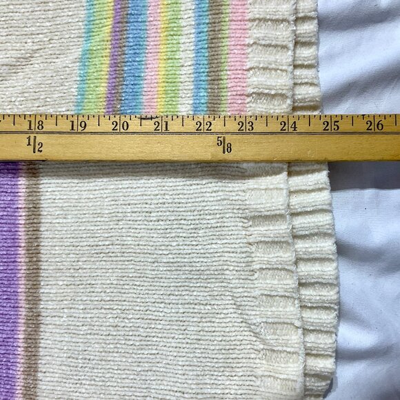 Vintage Sag Harbor Pastel Sweater Large Petite - Picture 7 of 8